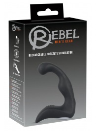 Черный перезаряжаемый стимулятор простаты с вибрацией - 14,6 см. - Orion - в Нальчике купить с доставкой