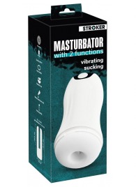 Белый мастурбатор Masturbator with 2 functions - Orion - в Нальчике купить с доставкой