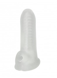 Белый фаллоудлинитель Striker - 13,5 см. - Lola Games - в Нальчике купить с доставкой