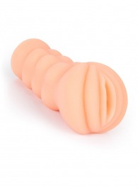 Телесный мастурбатор-вагина с эрекционными кольцами в комплекте - Sexy Girl - в Нальчике купить с доставкой