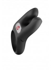 Черное эрекционное виброкольцо Nos - Fun Factory - в Нальчике купить с доставкой