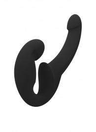 Черный безремневой страпон Share Lite - Fun Factory - купить с доставкой в Нальчике