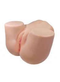 Телесный мастурбатор Julia с 2 любовными тоннелями - Baile - в Нальчике купить с доставкой