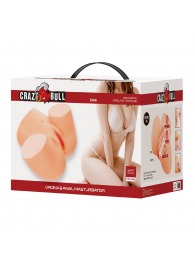 Телесный мастурбатор Liora с вибрацией - Baile - в Нальчике купить с доставкой