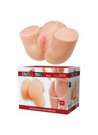 Телесный мастурбатор Olivia с 2 любовными отверстиями - Baile - в Нальчике купить с доставкой