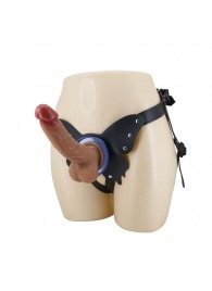 Поясной страпон Wells: трусики в форме бабочки и фаллоимитатор-насадка - Baile - купить с доставкой в Нальчике