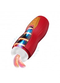 Интерактивный мастурбатор Solara с нагревом, вибрацией и поступательными движениями - Shots Media BV - в Нальчике купить с доставкой