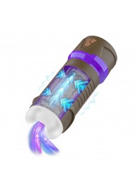 Интерактивный мастурбатор Misty с вакуумом, вибрацией и сжатием - Shots Media BV - в Нальчике купить с доставкой