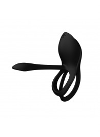 Черное эрекционное виброкольцо Bayek с пультом ДУ - Zalo - в Нальчике купить с доставкой