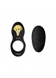 Черное эрекционное виброкольцо Bayek с пультом ДУ - Zalo - в Нальчике купить с доставкой