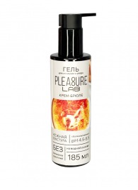 Съедобный лубрикант на водной основе Pleasure Lab с ароматом крем-брюле - 185 мл. - Pleasure Lab - купить с доставкой в Нальчике
