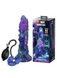 Фиолетовый яйцеродящий фаллоимитатор Duskwalker Sentinal на присоске - 22,4 см. - Baile - купить с доставкой в Нальчике