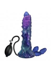 Фиолетовый яйцеродящий фаллоимитатор Duskwalker Sentinal на присоске - 22,4 см. - Baile - купить с доставкой в Нальчике