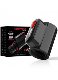 Черный автоматический мастурбатор с режимами поступательных движений и ротации - JAMYJOB - в Нальчике купить с доставкой