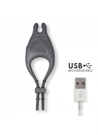 Черное эрекционное виброкольцо с управлением через приложение - Oninder - в Нальчике купить с доставкой