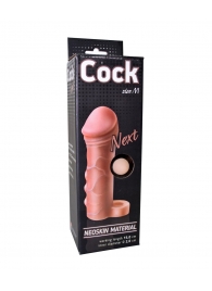 Фаллоудлинитель с кольцом COCK size M - 15 см. - LOVETOY (А-Полимер) - в Нальчике купить с доставкой