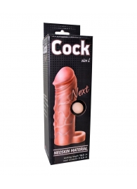 Фаллоудлинитель с кольцом COCK size L - 16,5 см. - LOVETOY (А-Полимер) - в Нальчике купить с доставкой