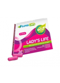 Возбуждающие капсулы Ladys Life - 14 капсул (0,35 гр.) - SuperCaps - купить с доставкой в Нальчике