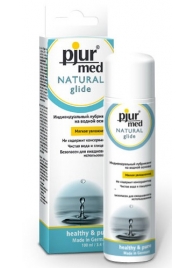 Нейтральный лубрикант на водной основе pjur MED Natural glide - 100 мл. - Pjur - купить с доставкой в Нальчике