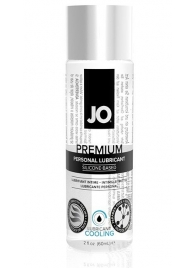 Охлаждающий лубрикант на силиконовой основе JO Personal Premium Lubricant Cooling - 60 мл. - System JO - купить с доставкой в Нальчике