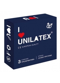 Ультрапрочные презервативы Unilatex Extra Strong - 3 шт. - Unilatex - купить с доставкой в Нальчике