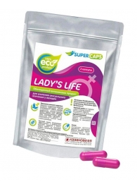 Возбуждающие капсулы Ladys Life - 2 капсулы (0,35 гр.) - SuperCaps - купить с доставкой в Нальчике