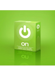 Цветные ароматизированные презервативы ON) Fruit   Color - 3 шт. - ON) - купить с доставкой в Нальчике