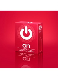 Супертонкие презервативы ON) Super Thin - 3 шт. - ON) - купить с доставкой в Нальчике