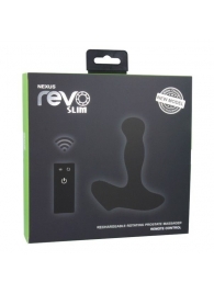 Чёрный перезаряжаемый массажёр предстательной железы NEXUS Revo Slim - Nexus Range - в Нальчике купить с доставкой Чёрный перезаряжаемый массажёр предстательной железы NEXUS Revo Slim - Nexus Range - в Нальчике купить с доставкой