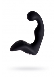 Чёрный изогнутый вибростимулятор простаты Erotist - Erotist Adult Toys - в Нальчике купить с доставкой