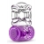 Фиолетовое эрекционное виброкольцо One Night Stand Vibrating C-Ring - Blush Novelties - в Нальчике купить с доставкой