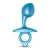 Голубая анальная пробка для массажа простаты Bulb Silicone Prostate Plug - 10,7 см. - b-Vibe - в Нальчике купить с доставкой