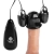 Черная стимулирующая насадка для головки полового члена Multi Speed Vibrating Penis Head Teaser - XR Brands - в Нальчике купить с доставкой