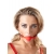 Силиконовый кляп-шар на чёрных ремешках Red Gag silicone - Orion - купить с доставкой в Нальчике