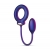 Фиолетовое эрекционное виброкольцо с анальным шариком Eclipse - ONE DC B.V. - в Нальчике купить с доставкой
