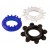 Набор из 3 эрекционных колец разного цвета и рельефа - Boys of Toys - в Нальчике купить с доставкой