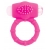 Розовое эрекционное виброкольцо A-toys - A-toys - в Нальчике купить с доставкой