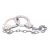 Наручники из металла с длинной цепочкой CHROME HANDCUFFS METAL HANDCUFFS W. KEY - NMC - купить с доставкой в Нальчике