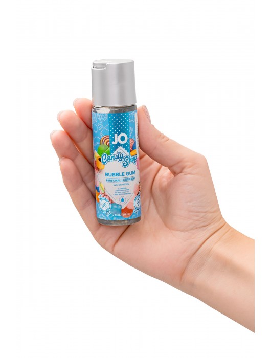 Смазка на водной основе Candy Shop Bubblegum с ароматом жвачки - 60 мл. - System JO - купить с доставкой в Нальчике