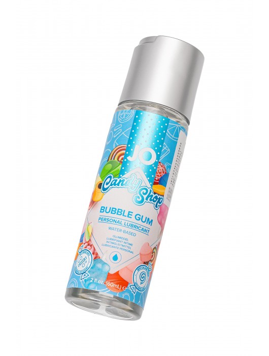 Смазка на водной основе Candy Shop Bubblegum с ароматом жвачки - 60 мл. - System JO - купить с доставкой в Нальчике