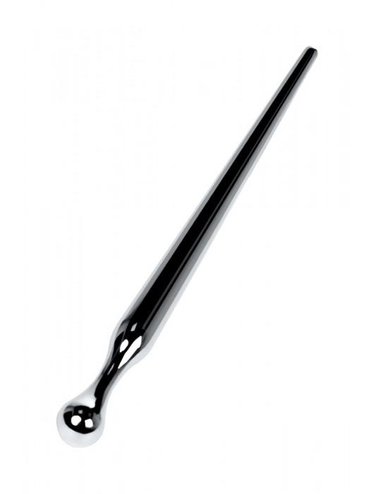 Серебристый уретральный плаг-игла TOYFA Metal - 10 см. - ToyFa - купить с доставкой в Нальчике