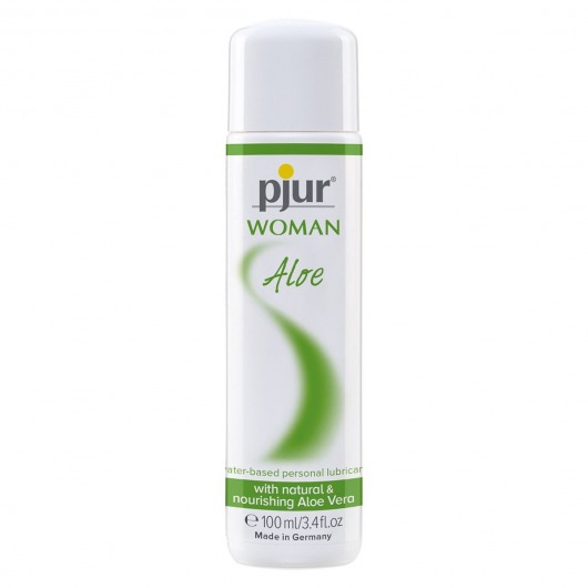 Лубрикант на водной основе pjur WOMAN Aloe - 100 мл. - Pjur - купить с доставкой в Нальчике