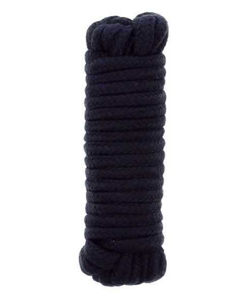 Чёрная веревка для связывания BONDX LOVE ROPE - 5 м. - Dream Toys - купить с доставкой в Нальчике