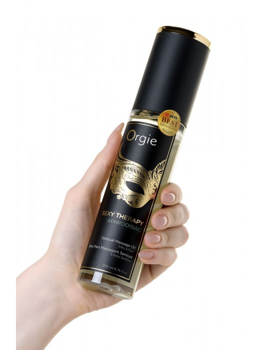 Минеральное массажное масло Orgie Sexy Therapy Afrodisiac - 200 мл. - ORGIE - купить с доставкой в Нальчике