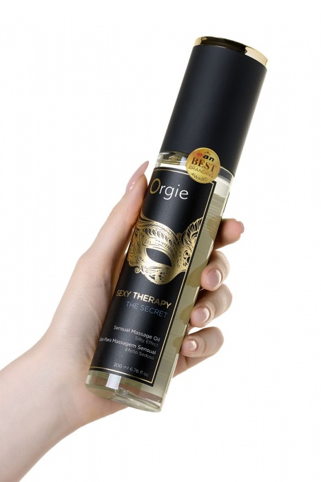 Минеральное массажное масло Orgie Sexy Therapy The Secret - 200 мл. - ORGIE - купить с доставкой в Нальчике