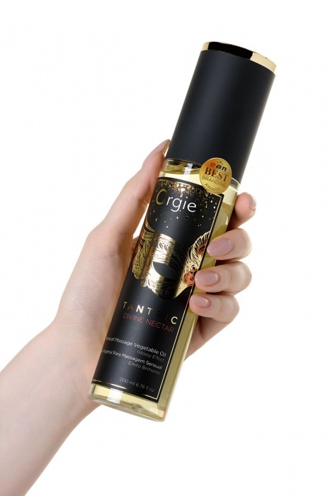 Растительное массажное масло Orgie Tantric Divine Nectar - 200 мл. - ORGIE - купить с доставкой в Нальчике