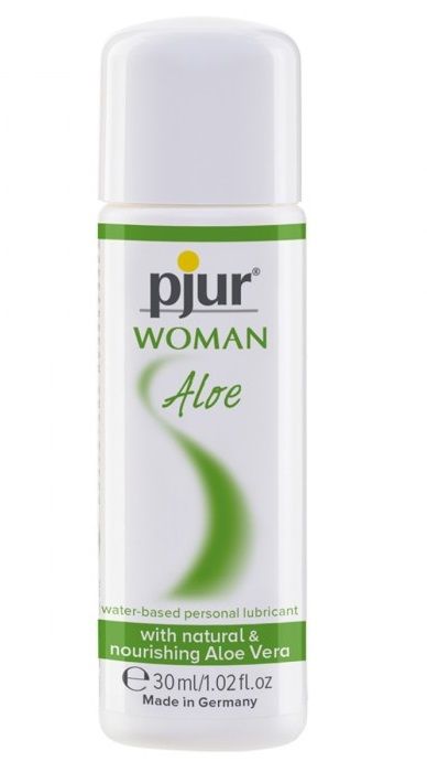 Лубрикант на водной основе pjur WOMAN Aloe - 30 мл. - Pjur - купить с доставкой в Нальчике