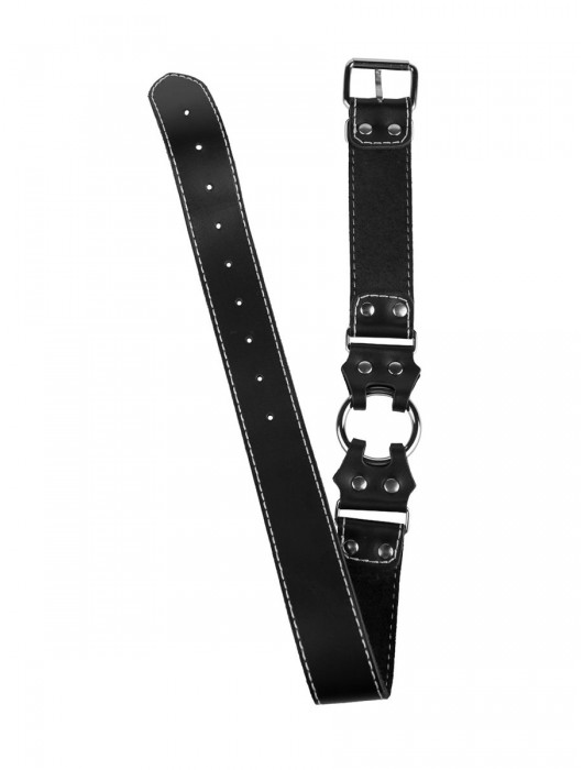 Кожаные ременные наручники - Sitabella - купить с доставкой в Нальчике