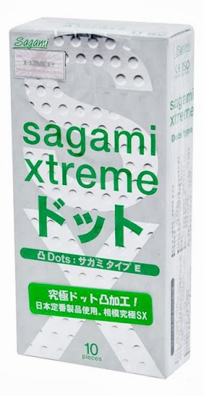 Презервативы Sagami Xtreme Type-E с точками - 10 шт. - Sagami - купить с доставкой в Нальчике