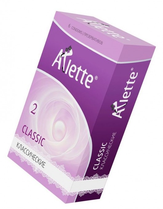 Классические презервативы Arlette Classic - 6 шт. - Arlette - купить с доставкой в Нальчике